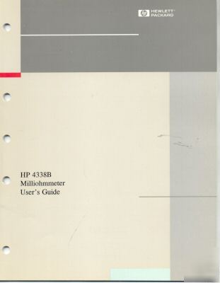 Hp 4338B users guide