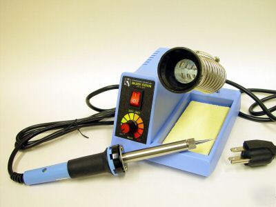 New 60W temp. cont. solder station, soldering iron b- 