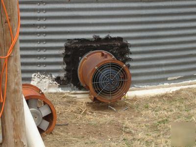 (2) 10,000 bu. coop grain bin (s), dismantled