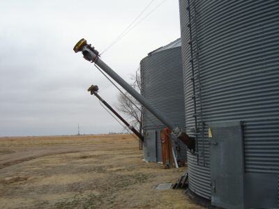 (2) 10,000 bu. coop grain bin (s), dismantled