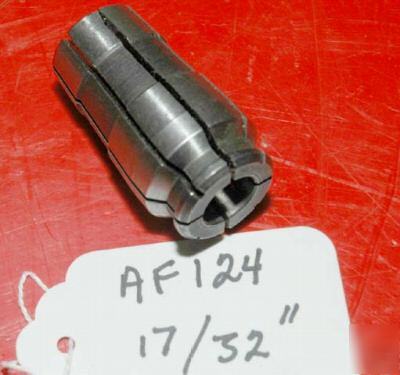 Acura flex AF124 collet 17/32 inch capacity