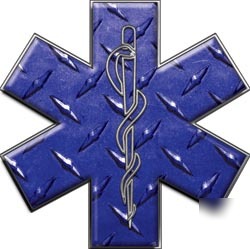 Emt ems mfr medic decal reflective 2