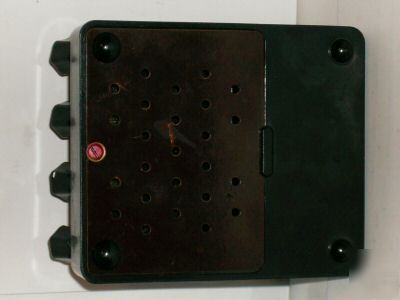Vintage bakelite conway bench table top ammeter 600 ma