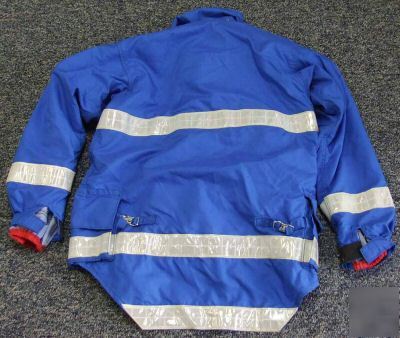 Blue morning pride ems certified coat: 38