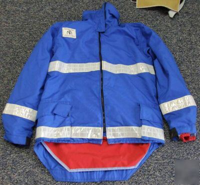 Blue morning pride ems certified coat: 38