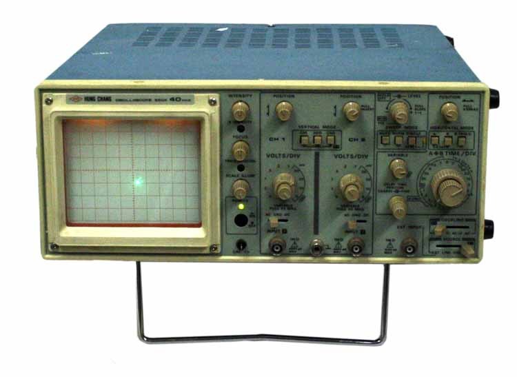 Hung chang 5504 2-channel 40MHZ oscilloscope o-scope