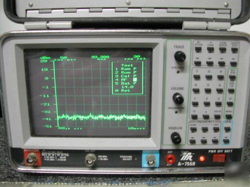 Ifr a-7550 1 ghz spectrum analyzer (5 units)