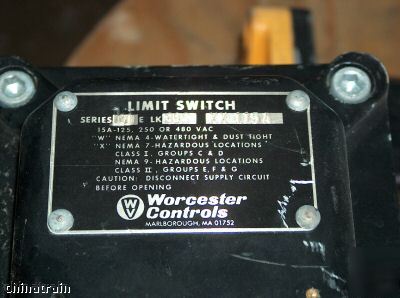 Worcester controls spring return actuator 39 model 10