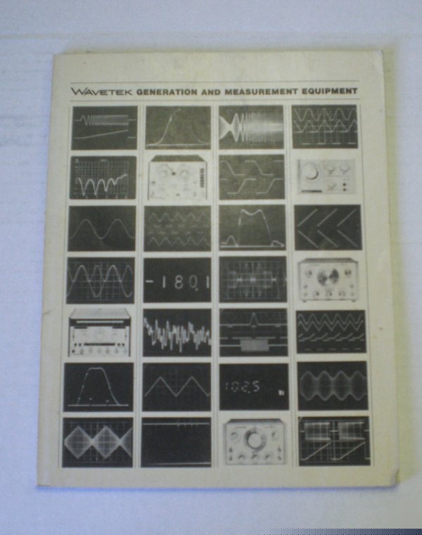 Wavetek generation and measurement equipment catalog 74