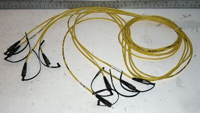 4 each molex 2 meter optical cables