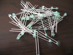 50PCS of 1.8MM green diffused leds,tower leds