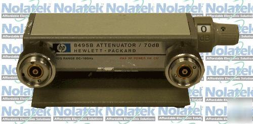Agilent 8495B manual step attenuator