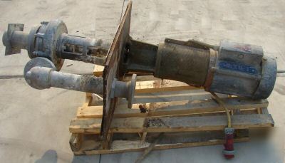 Crane deming 7.5 hp vertical centrifugal pump
