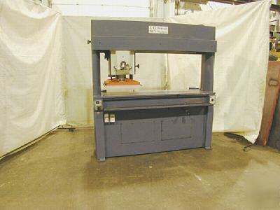 #8215 - 20 ton hudson f-63 die cutting press