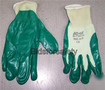 BestÂ® nitri-flexÂ® lite. nitrile coated glove.size 8/9. 