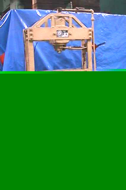 K. r. wilson 37E 50 ton h-frame hydraulic shop press