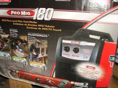 Lincoln electric pro mig 180 welder wire feeder 