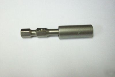 Lot 2 pc bit and finder for 4-5 point screw 1/4 hex eh