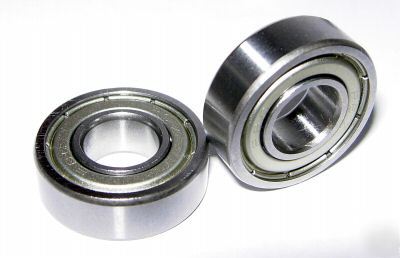 New (4) R6-z shielded ball bearings, 3/8