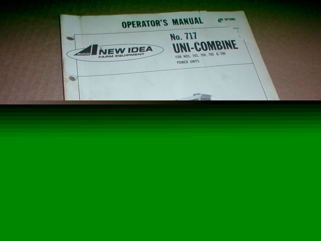 New idea 717 uni-combine operator manual