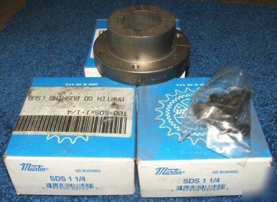 New lot of 3 martin qd bushings 1 1/4