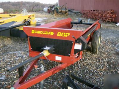 New pequea MS80 ; pto drive manure spreader ; new 