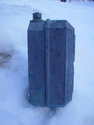 Vintage house electric meter box