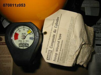 New msa workmask mmr industrial scba & dual purpose 