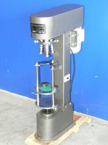 New - semiauto capping machine for metal caps capper