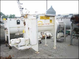 16 cu ft kelly duplex paddle mixer, s/s - 21663