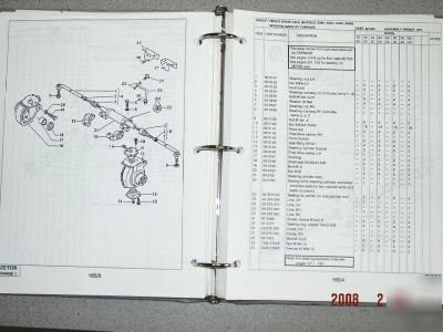 1993 zetor, tractor, parts manual unified range 1