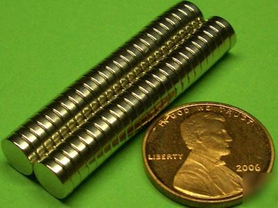 50 strong neodymium magnets 1/4