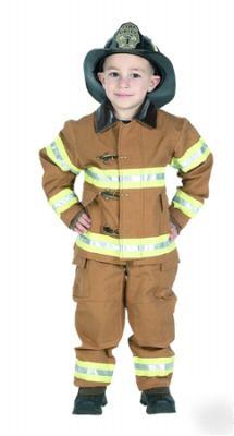 Fire fighter fireman costume turnout gear bunker 10 12 