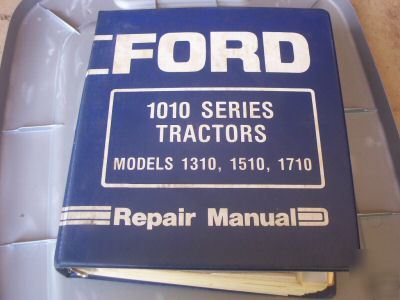 Ford 1010 series tractors repair manual