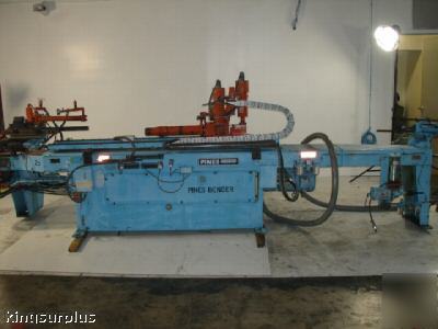 Good used teledyne pines cnc-040 tube bender 