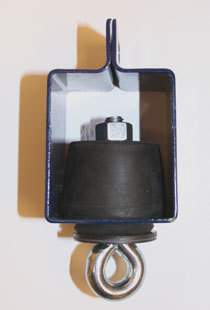 Isolation neoprene hanger H4A with eyebolt