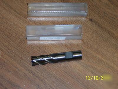 New - M42 cobalt center cutting end mill 4 fl 1/8