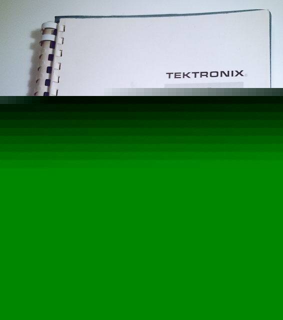 Tektronix 465 oscilloscope service & user manuals w/OP5