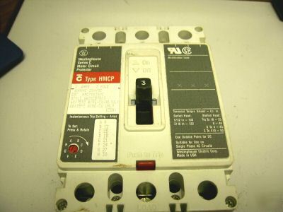 Westinghouse motor circuit protector 3 amp 600 volt