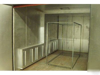 Powder coating batch oven (ovens) 8'w x 8'h x 16'd