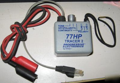 Progressive 77HP tracer 2 by tempo / cable tester 