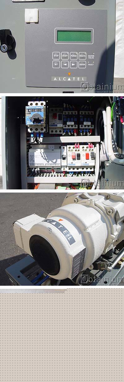 Alcatel type bf adp 81 vacuum pump with control panel