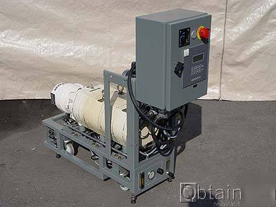 Alcatel type bf adp 81 vacuum pump with control panel