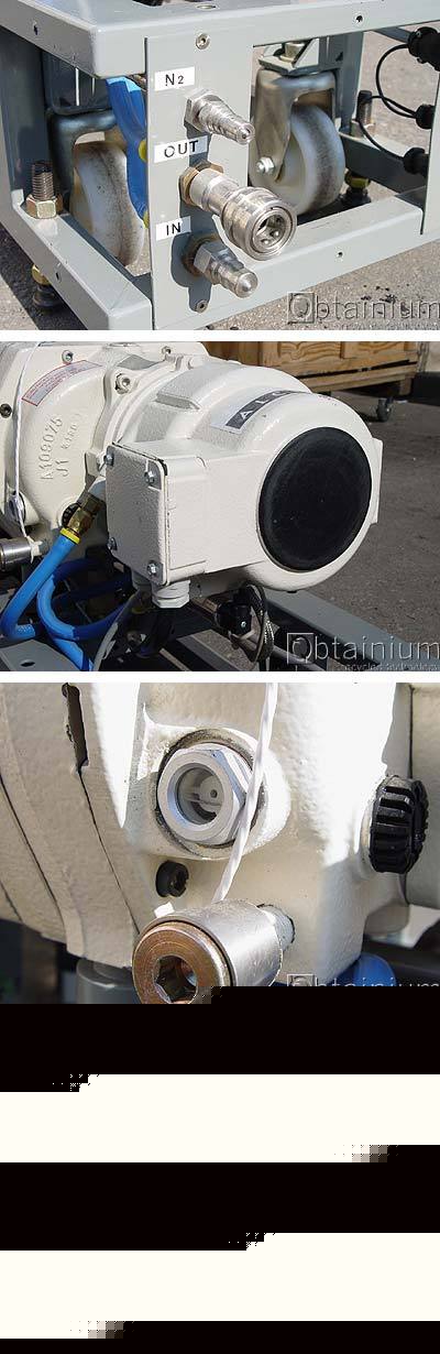 Alcatel type bf adp 81 vacuum pump with control panel