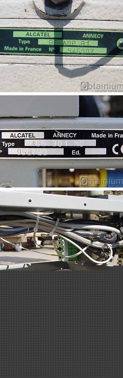 Alcatel type bf adp 81 vacuum pump with control panel