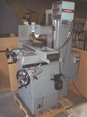 Brown & sharpe surface grinder 612 master, w/readouts