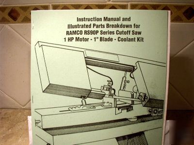 Ramco instruction and parts manual ramco RS90P series 