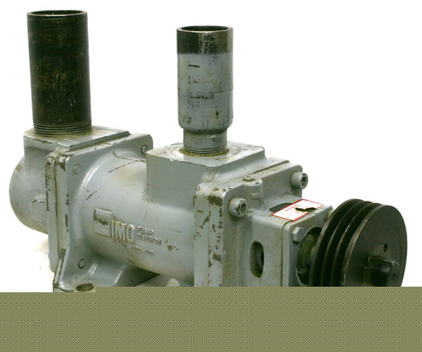 Delaval imo pump worm drive G3D-187 3D 78GPM 3500RPM