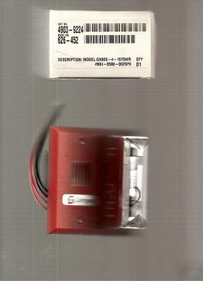 Gentex GX90S-4-15/75WR horn strobe 24VDC 15/75-red
