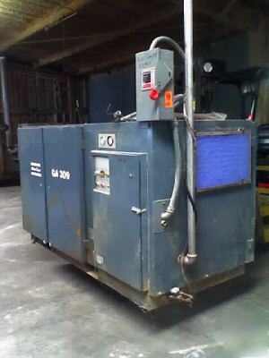 Atlas copco twin screw 30 hp. compressor